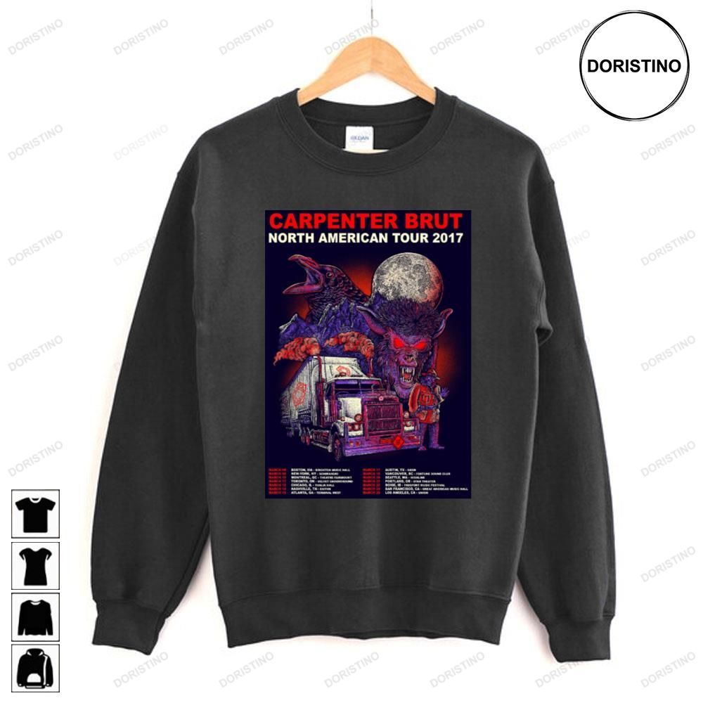 North American 2027 Carpenter Brut Awesome Shirts